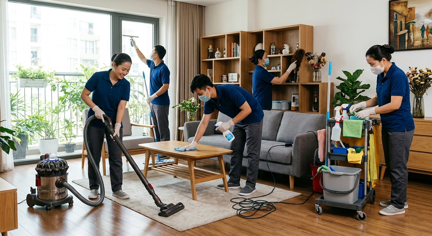 Các Loại Hình Dịch Vụ Vệ Sinh Công Nghiệp Phổ Biến Tại Đắk Lắk