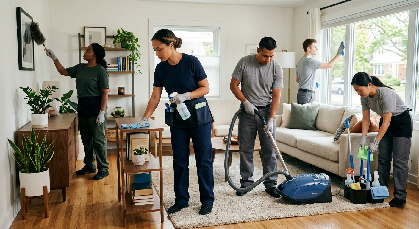 Vệ sinh sau xây dựng