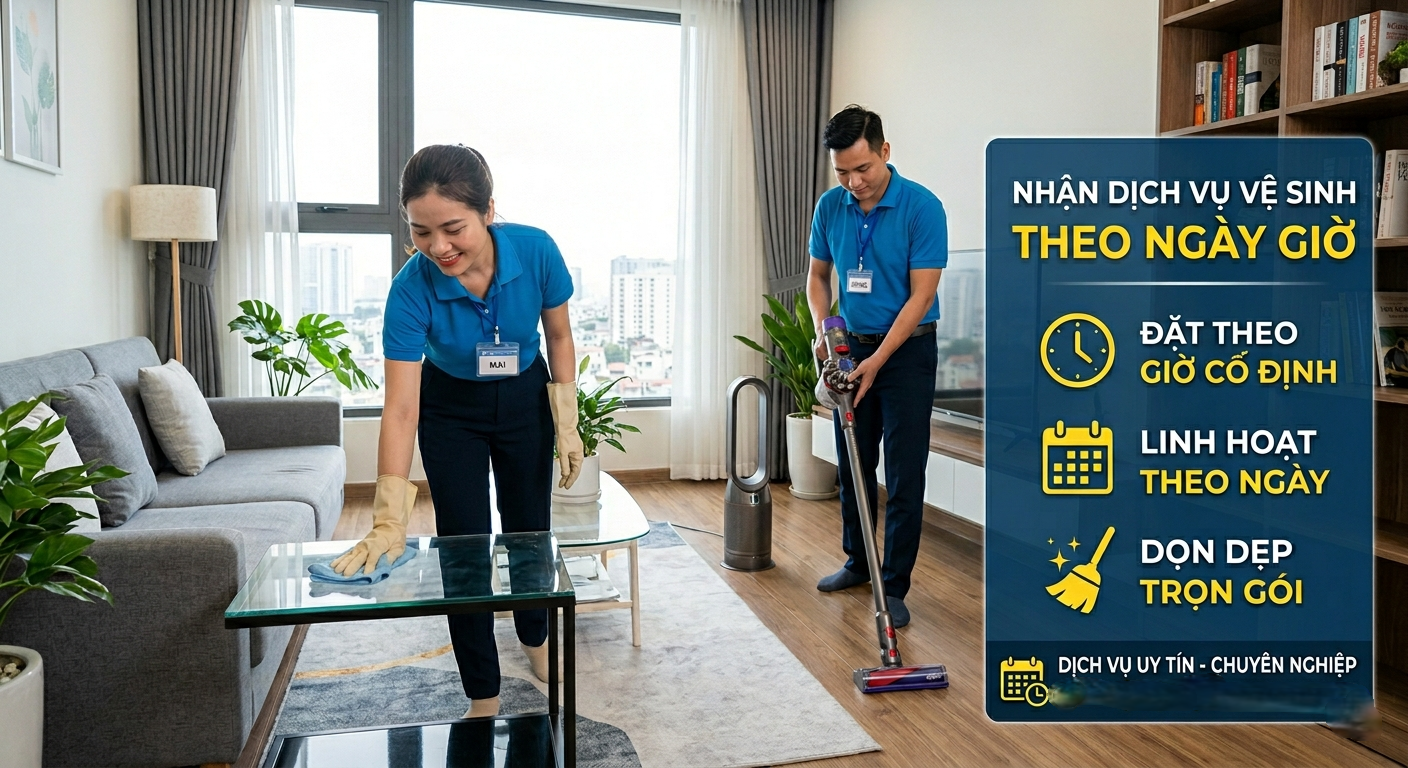 Tại sao nên lựa chọn dịch vụ vệ sinh chuyên nghiệp?