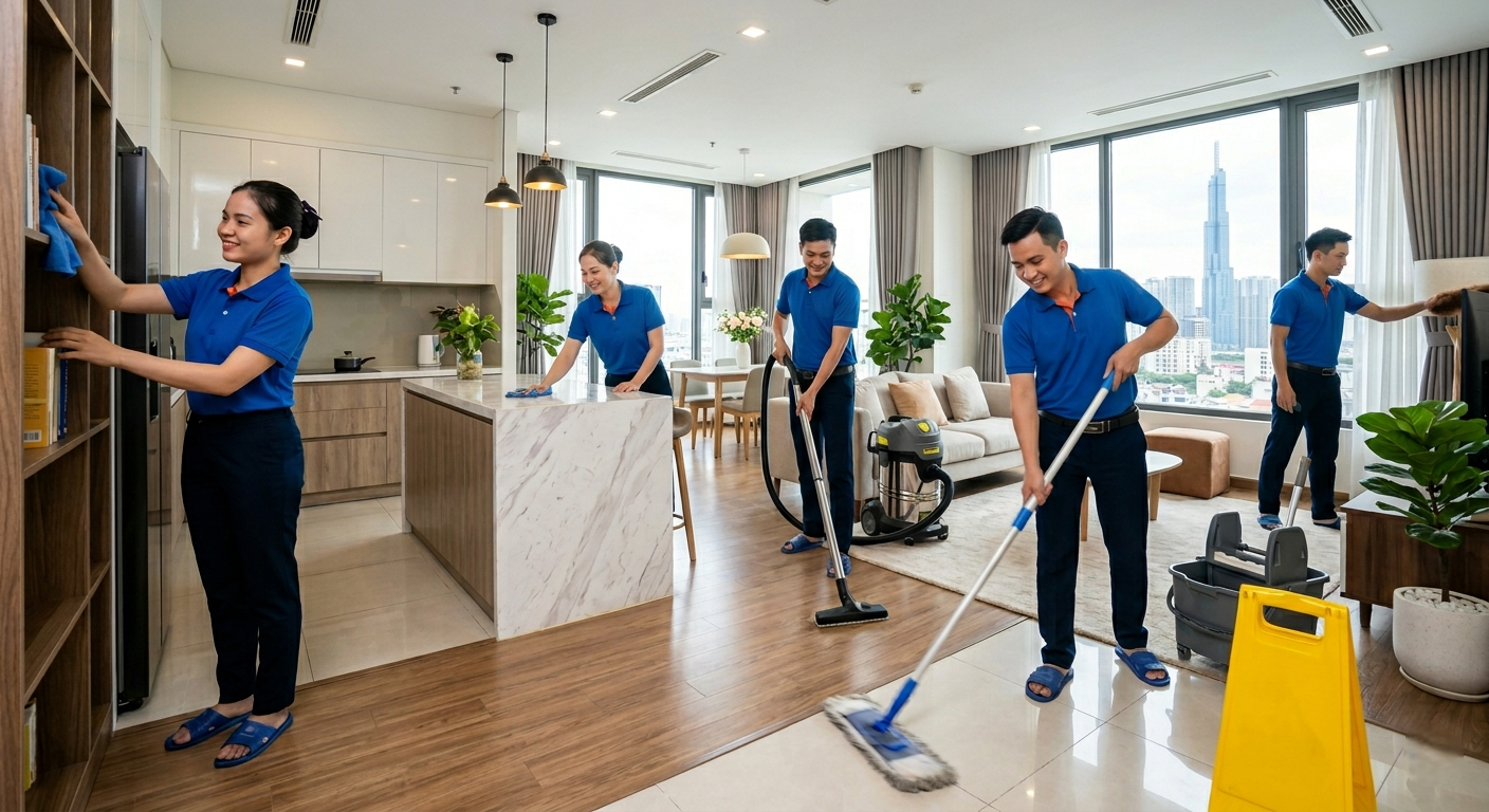 Sử dụng hóa chất và thiết bị chuyên dụng